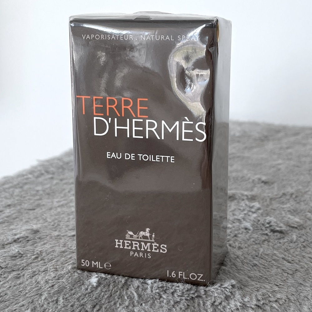 NIB Terre d’Hermès By Hermes Eau de toilette 1.6 Oz 50 Ml